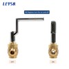 Leyso WR-GV Copper Gas Valve with Handle for Commercial Chinese