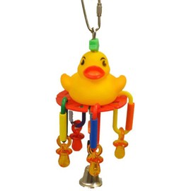 Cage Company Happy Beaks Toy Lucky Rubber Ducky
