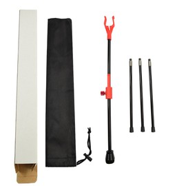 Archery Bow Stand Recurve Bow Compound Bow Stand Rack Holder Legs 18.9" Height