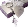 Choice Crystal Cross Key Ring