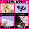 Teenitor Black Hair Elastics Ties, 300pcs Rubber Bands Hair Soft