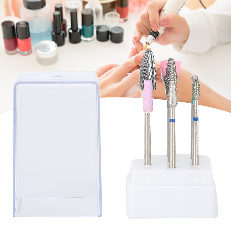 7pcs Electric Nail Drill Bits Set Manicure Pedicure Nail Polishing