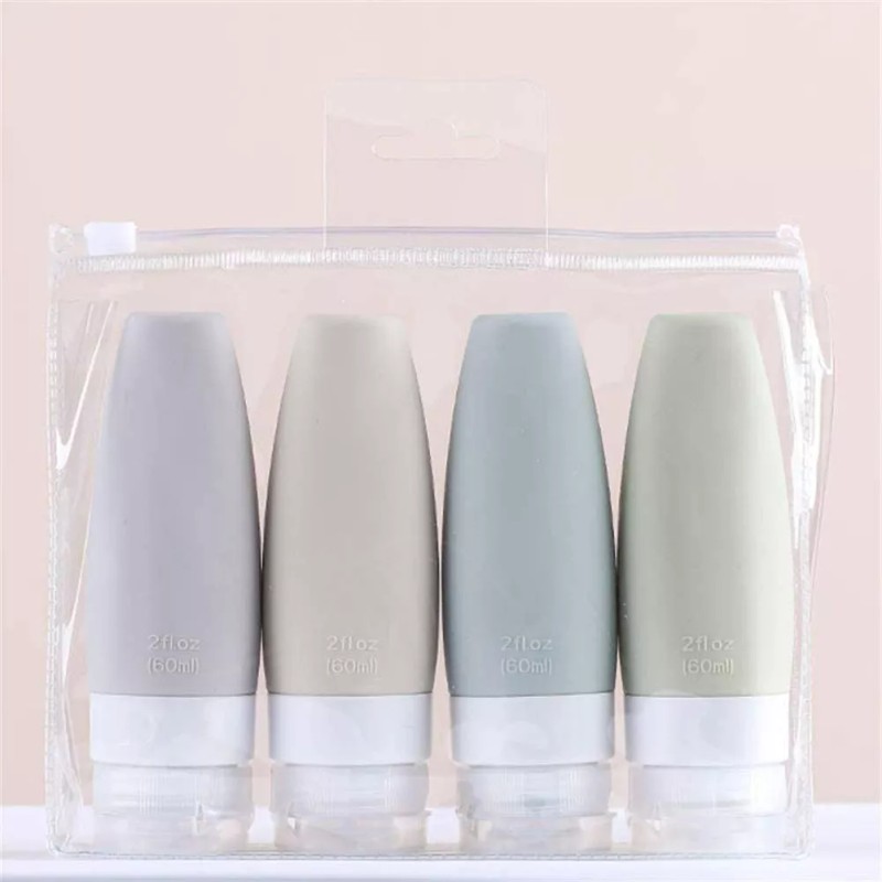 Moon & Back Kit Botellas De Silicona Para Viaje 4