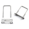 304 Stainless Steel Square U Bolt M8 x 55 x