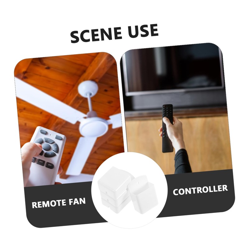 Operitacx 4pcs Wall Storage Box Remote Wall Organizer Pen Storage