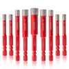 ZURPEMH 10pcs Diamond Drill Bit Sets, Core Drills for Porcelain,