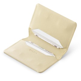 VULKIT Slim Minimalist Card Holder RFID Blocking Leather Credit Card Holder Front Pocket Wallet Magnetic Closure