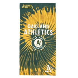 The Northwest Company 1MLB/72006/0021/RET: 30X60 Beach Towel Psychedelic - Athletics