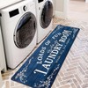 Lansny Laundry Room Rug Runner 20"x48" Non Slip Waterproof Laundry