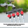 Heavy Duty Water Faucet Hose Splitter Valve Garden Water Connector