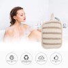 6pcs Exfoliating Sponge Pad Deep Cleaning Double Side Shower Scrubber