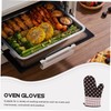 LABRIMP High Performance Oven Gloves Cotton Cloth Heat Insulation Mitts
