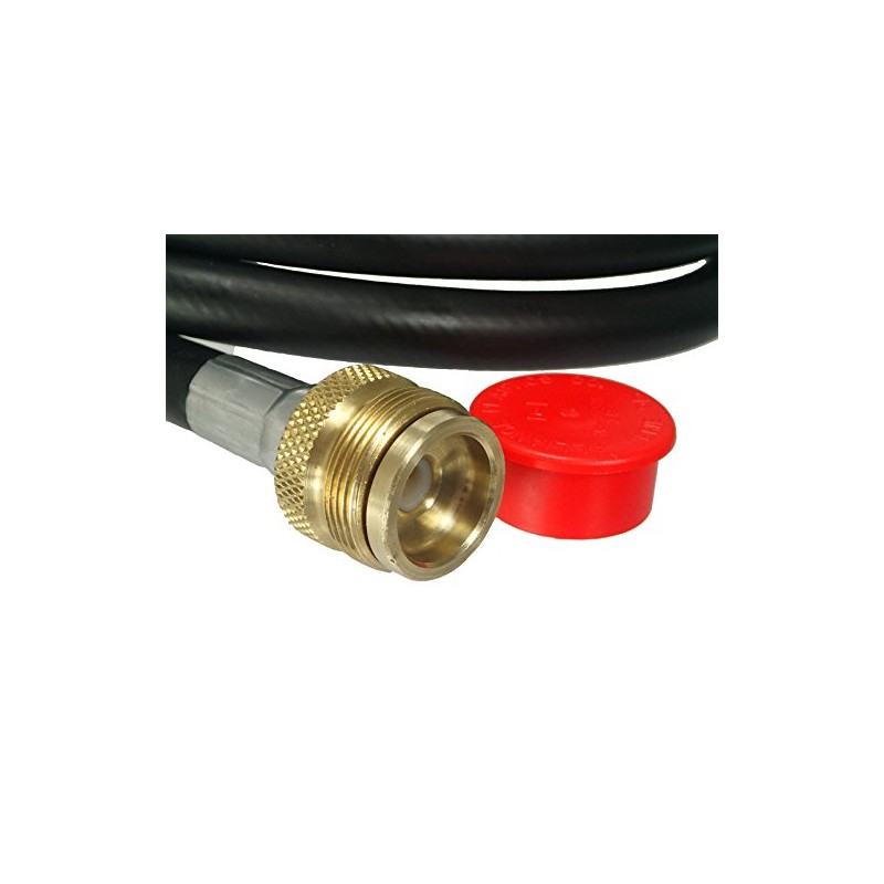 M.B. Sturgis Inc. Stainless Steel Overbraid Propane Adapter Hose. Type