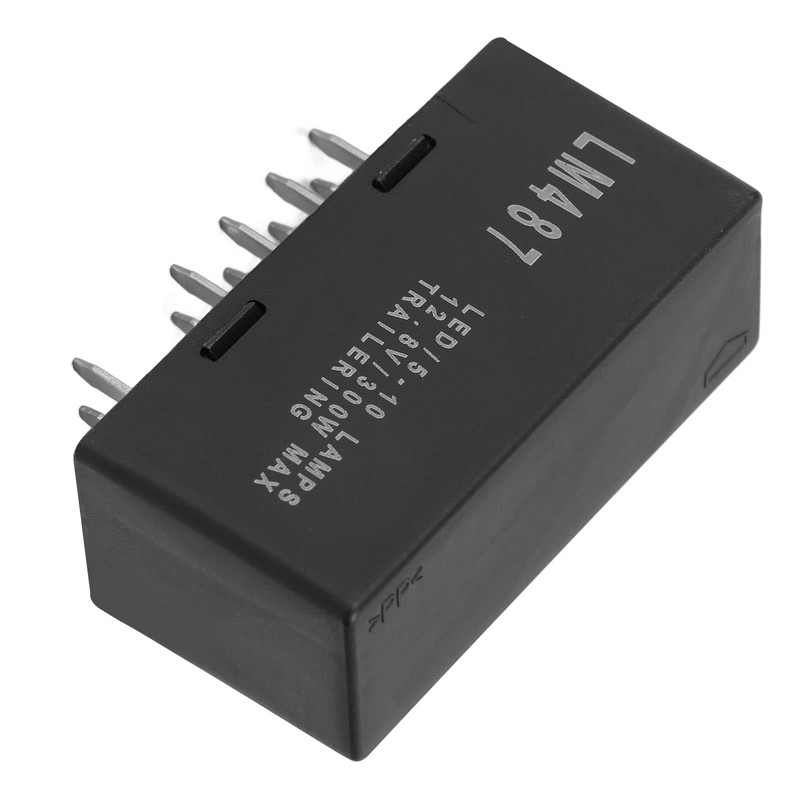 LED Flasher Relay, 10Pin Hazard Warning Turn Flasher 10383321 Replacement