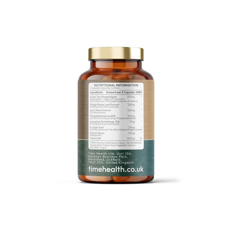 NeuroGuard - Cognitive Function & Protection - Green Tea, Lion's