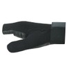 Leather Palm Wheelchair Gloves, Half Fingers with Full Thumb Disability,