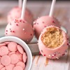 Pink Chocolate Melting Wafers, 2lb Bulk Bag, Pink Chocolate, Pink