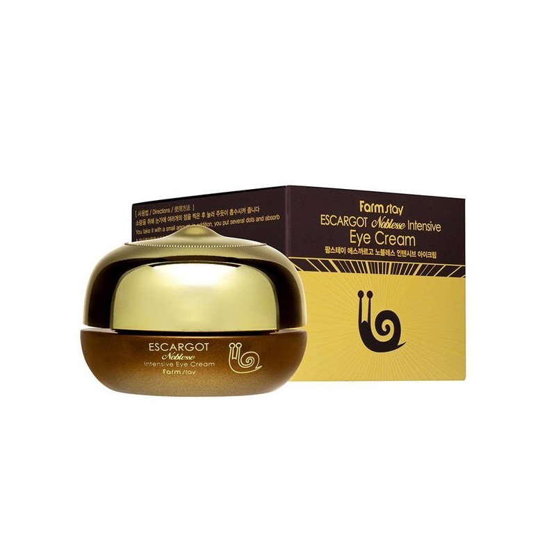 Palm Stay 팜스테이 에스까르고 노블레스 인텐시브 아이크림 50g Farmstay Escargot