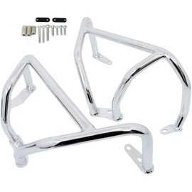 Engine Guard Crash Bars Compatible with Honda Gold Wing 1800 GL1800 F6C Goldwing 1800 2018 2019 2020 2021 2022 Highway Bars Protector (Chrome)
