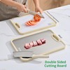 Titanium Cutting Board, Food Grade Cutting Board for Kitchen, Double