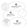 Baluue 3 Series Mini Tubos De Brillo Labial Lindas Botellas