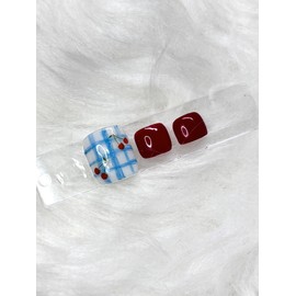 Cherry Picnic Paddy Tip - Transparent Hard Case / 체리 피크닉 패디팁 - 투명하드케이스