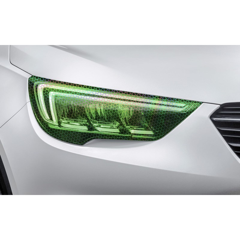 12"x120" Hex Holographic Headlight Tint Gloss Emerald Green Taillight Fog
