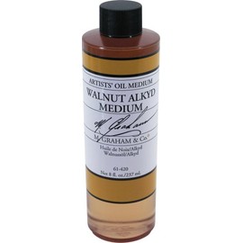M. Graham 8-Ounce Walnut/Alkyd Medium