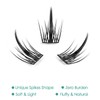 DIY Eyelash Extension, 3D Effect Glue Bonded Band Individual Lash