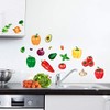 Sunnywall Wall Sticker Kitchen Enjoyment 21 Vegetables Watercolour Motifs