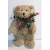 B&D Bear Co. Plush Christmas Teddy Bear 7 inches Tall