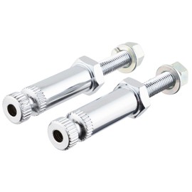 Kijima Bike Parts Turn Signal Mount Shaft Type 2-Piece Set M8 3.46×1.34 inches (88×34mm) Plated 217-1041