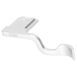 Thumb Grip, Metal Hot Shoe Thumb Rest Hand Grip for Fuji X-1 X-T2 X-T3 X-T10 X-T20 X-T30 Camera, Does not affect the use of camera buttons (Silver)