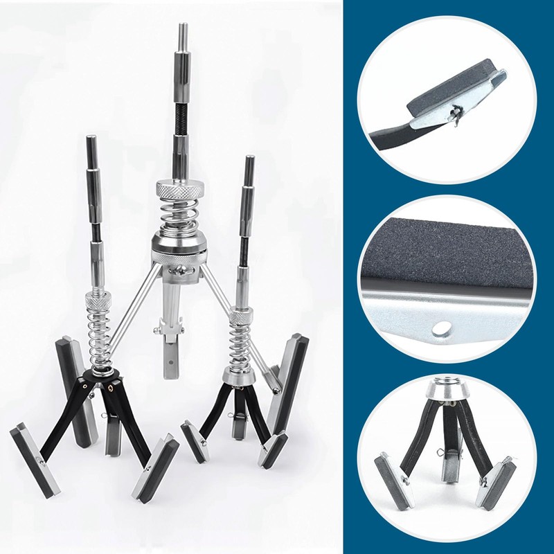 YINETTECH 2 Sets Engine Cylinder Honing Stones Replacement 3-Jaw Engine