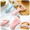 Set of 2 Ceramic Peelers and 2 Stainless Steel Peelers,