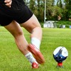 Precision Momentum Rugby Training Ball, Premium Rubber, Hand-Stitched, All-Weather Grip,
