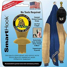 EagleEmblems SH0060 SmartHook-Dont Tread Single Adhesive/Gold, Multicolor