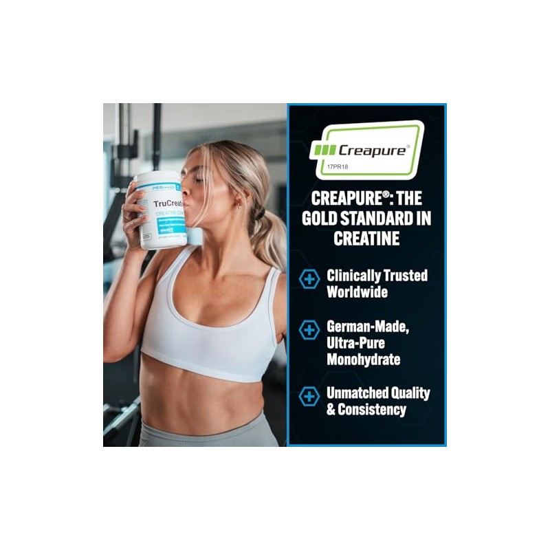 PEScience Trucreatine, Monohidrato De Creatina Pura Y Polvo Elevatp, 90