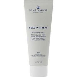 Sans Soucis - Beauty Repair & Balance Soothing Mask 75 ml - Vegan - Face Care Mask with Ceramides & Thermal Water for All Skin Types - Regenerating & Soothing