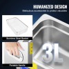 For Electric Digital 40kHz Ultrasonic Cleaner 3L Stainless Steel Heated