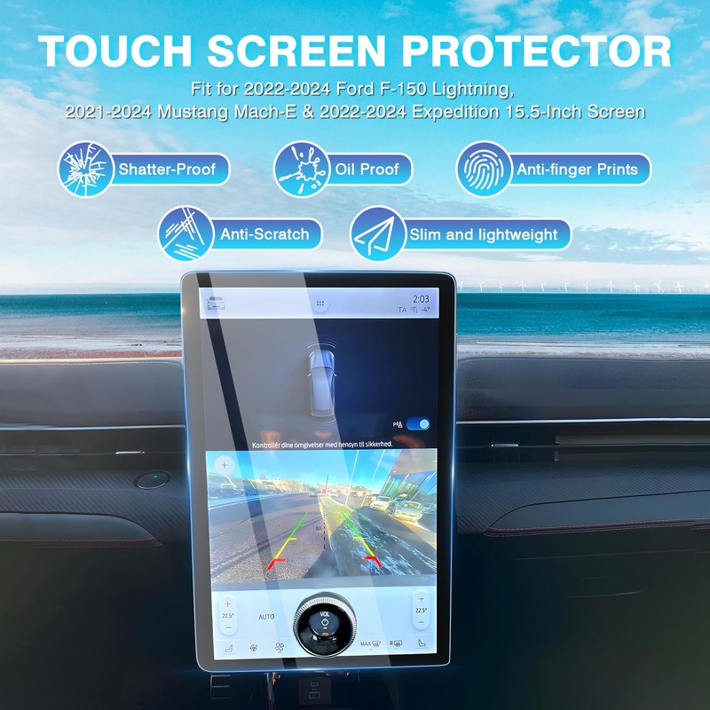 [Upgrade] Karltys 2 Pack Screen Protector[No Glare & Fingerprint] for