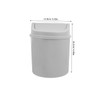 ULTECHNOVO Small Trash Can with Rotating Lid: Tiny Wastebasket for