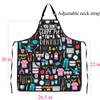 FUSTMW Dentist Apron Dental Gifts You Don't Scare Me I'm