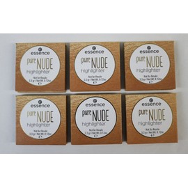 essence Lot of 6: ESSENCE COSMETICS Pure Nude Highlighter 010 POPPING CHAMPAGNE