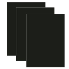 Briartw 3 Pcs A4 0.5mm Thick Single Sided Strong Magnetic Sheets Flexible Rubber Sheets for Metal Dies Storage and Organize Scrapbooking Tool Craft Supplies Rubber Magnetic Sheets Set