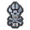 Ray Allen K9 Patch, Skull & Crossbones K9 Patch (SWAT)