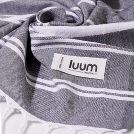 Luum® XXL beach towel, hammam towel, sauna towel, hand towel, yoga towel, shower towel, beach towel, sauna towel, bath towel, hammam towel, travel towel, Turkish peshtemal towels, women and men,