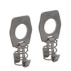 BEALIFE 2pcs/Set Sturdy Metal for Water Heater Door Protects Cylinder