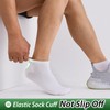 SockWaddles 10 Pairs Bamboo Trainer Socks for Mens Womens and