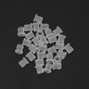 30pcs Earmold Locks Small Plastic Soft Transparent Earmold Tubing Locks